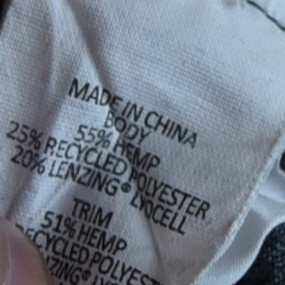 prAna Women’s Black Sustainable Jogger Pants 2X Hemp Recycled Material Relaxed - Picture 7 of 9